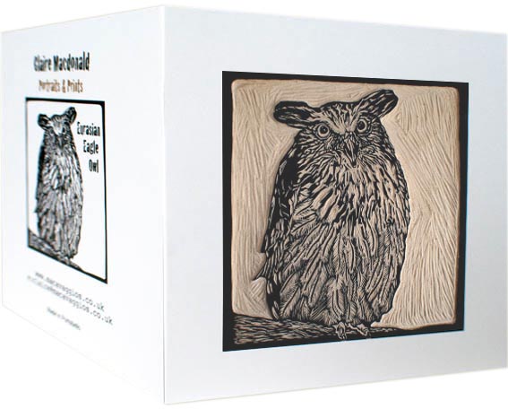 woodcut card photo